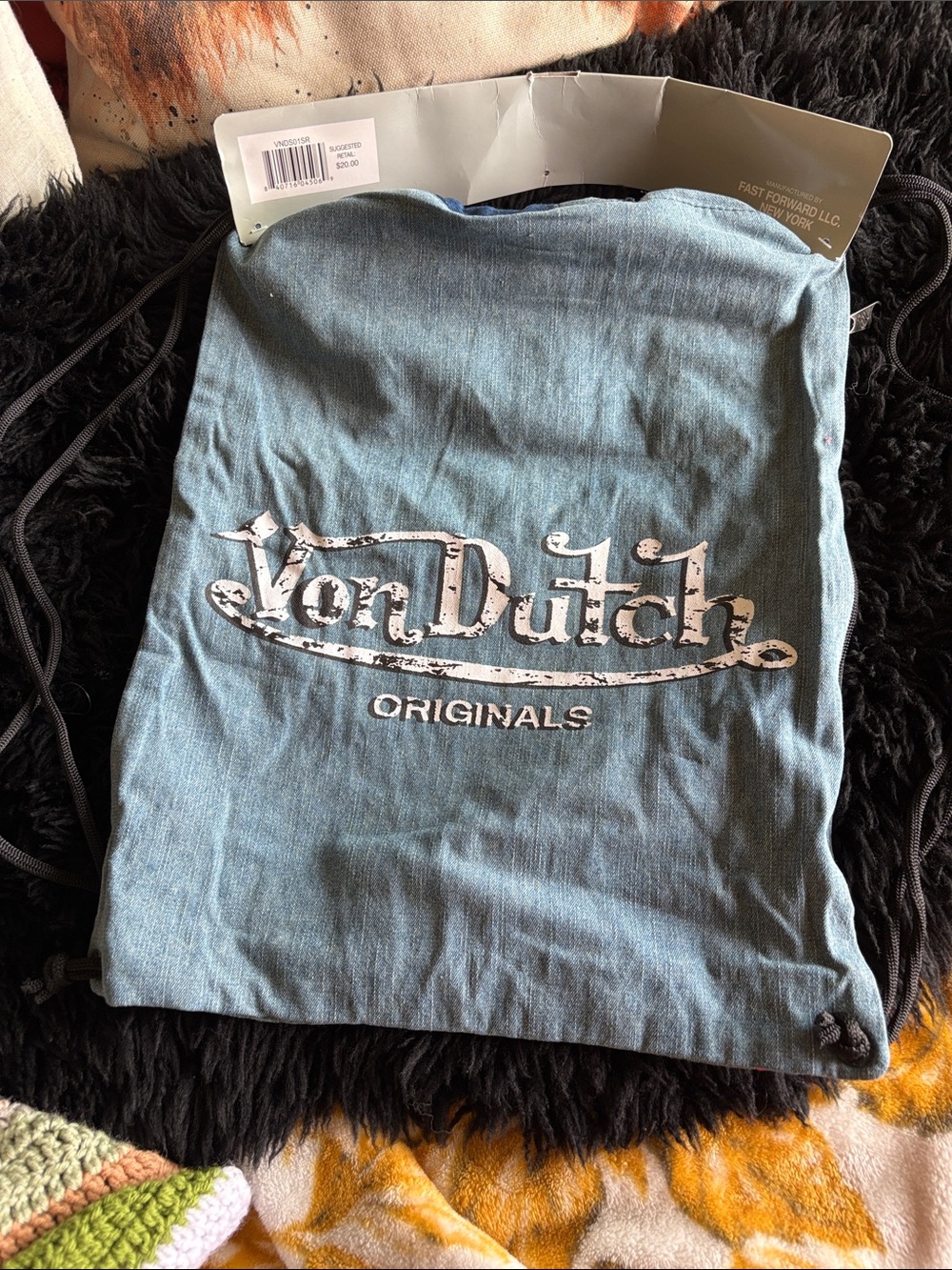 Von Dutch Drawstring backpack - Picture 2 of 2